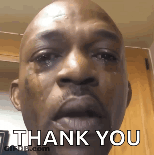 Thank You Crying Sad Meme GIF