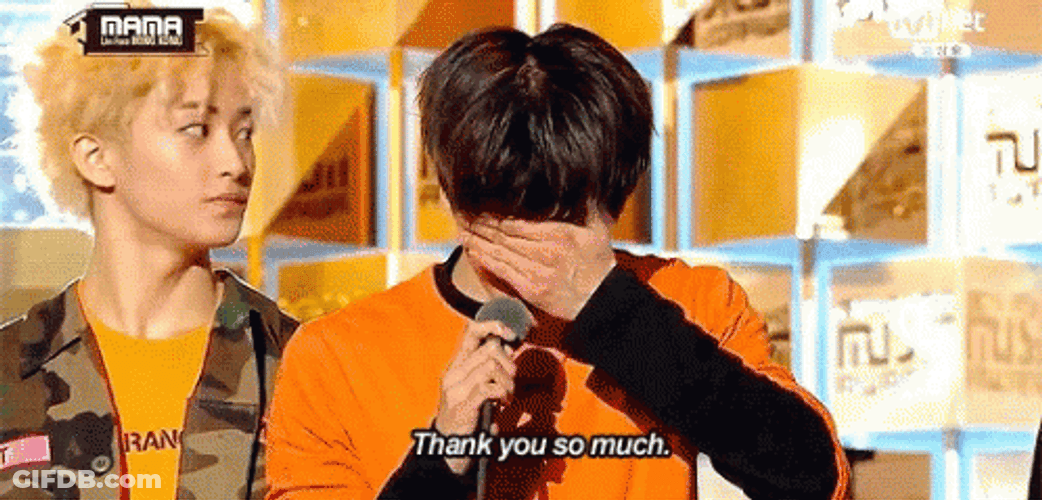 Thank You Crying Taeyong GIF
