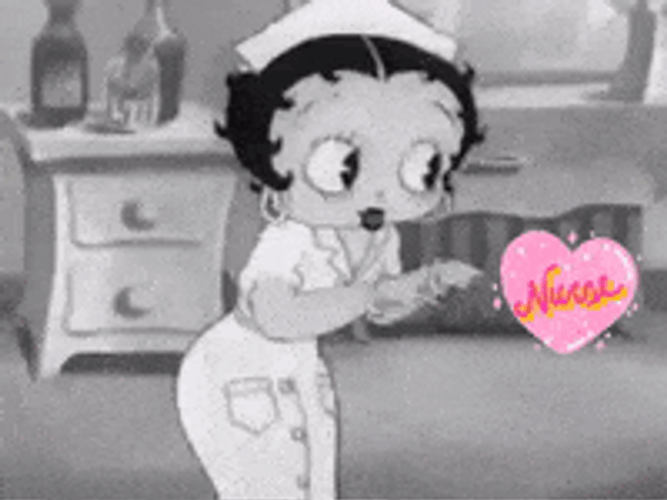 Thank You Cute Classic Betty Boop GIF