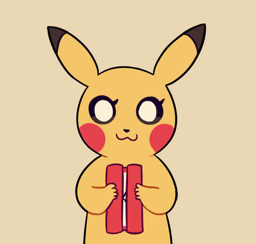 Thank You Cute Pokemon Pikachu GIF