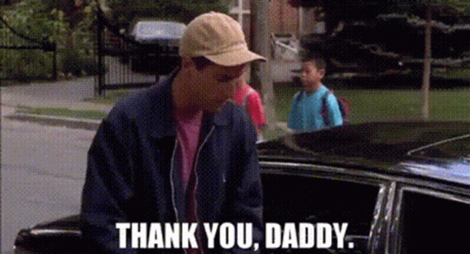 Thank You Dad Adam Sandler GIF