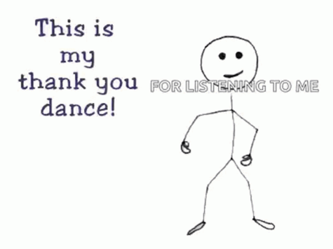 Thank You Dance Thanks For Listening GIF