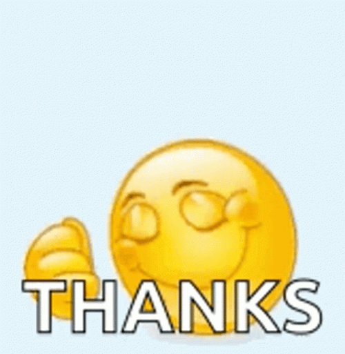 Thank You Emoji Smiling And Giving Thumbs Up GIF