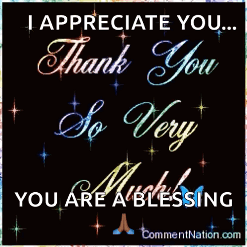 Thank You For All You Do Appreciate You GIF