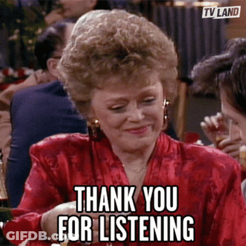 Thank You For Being A Friend GIF