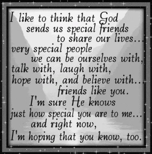 Thank You For Being A Friend Long Message GIF
