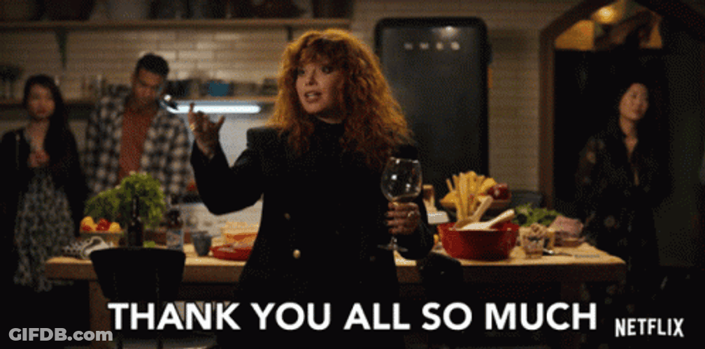 Thank You For The Birthday Wishes Nadia Vulvokov GIF