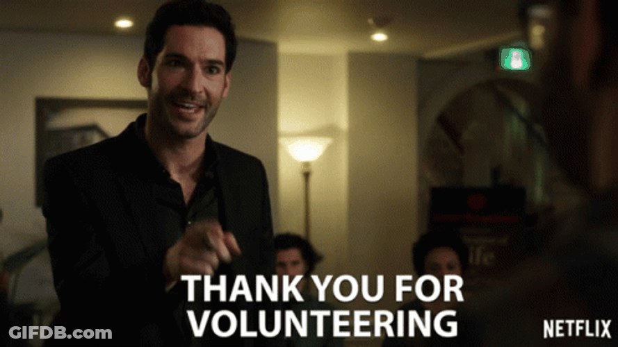 Thank You For Volunteer GIF