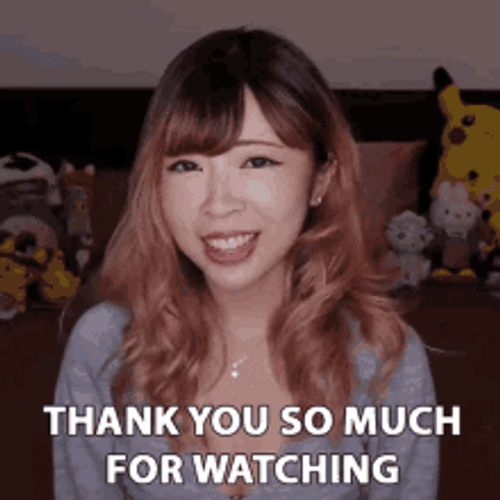 Thank You For Watching Japanese Ammo Misa GIF