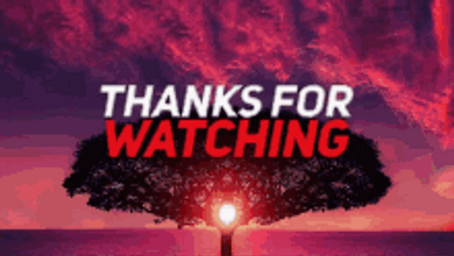 Thank You For Watching Like And Comment GIF