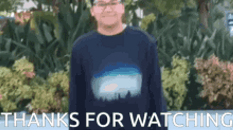 Thank You For Watching Newbie Shy Kid GIF