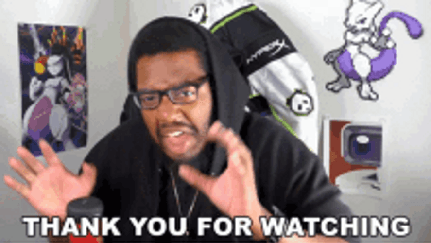 Thank You For Watching Pokemon Fan GIF