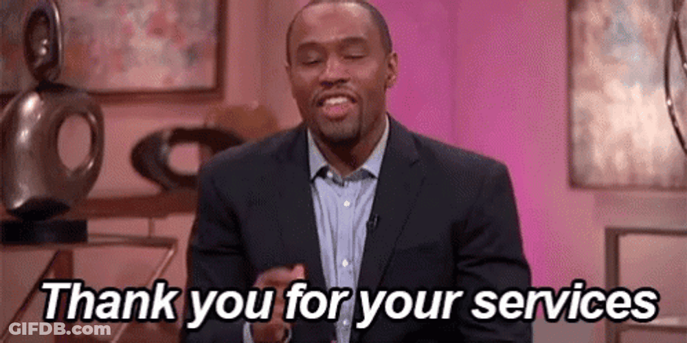 Thank You For Your Service Marc Lamont Hill GIF