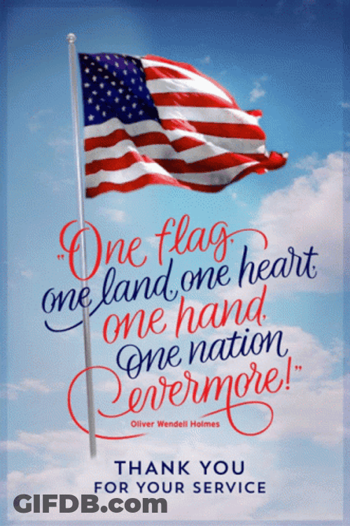 Thank You For Your Service Quote GIF