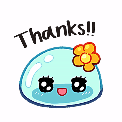 Thank You For Your Time Cute Jelly GIF