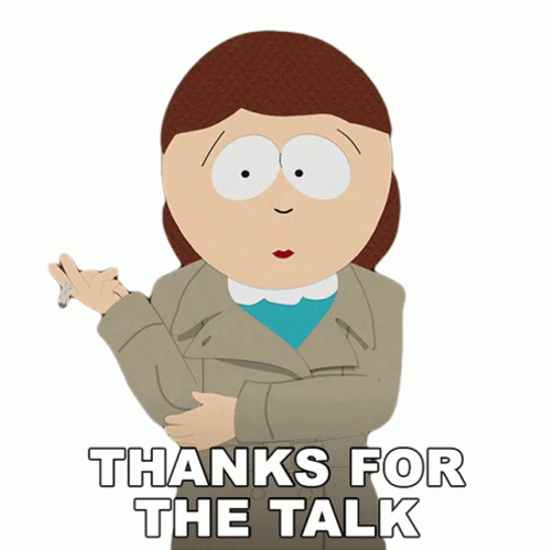 Thank You For Your Time To Talk GIF