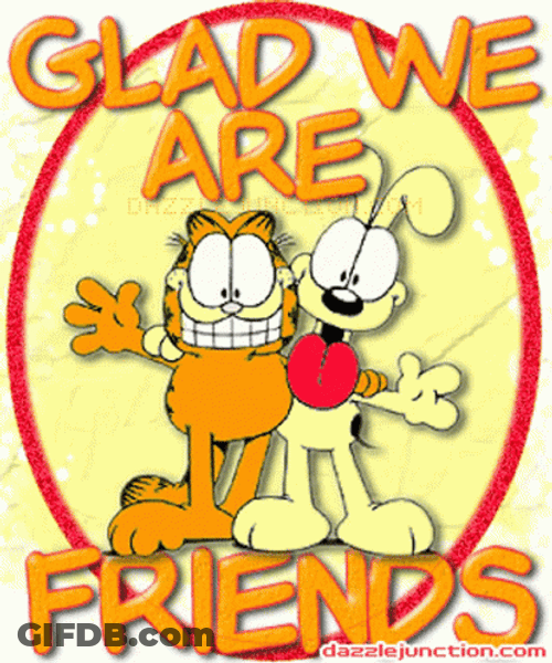 Thank You Friend Glad We Are Friends GIF