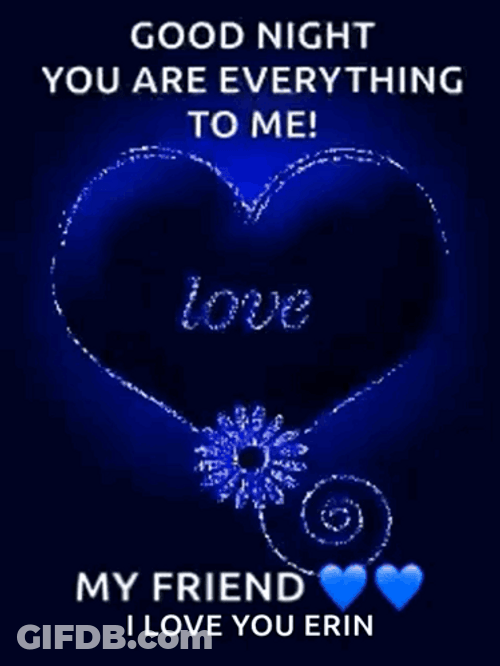 Thank You Friend Good Night GIF
