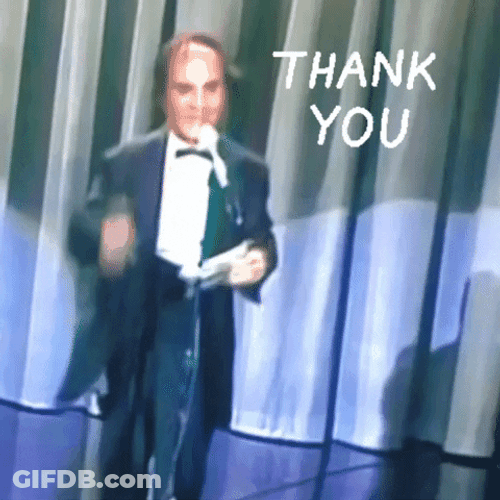 Thank You Funny Guy Tipping Hat GIF