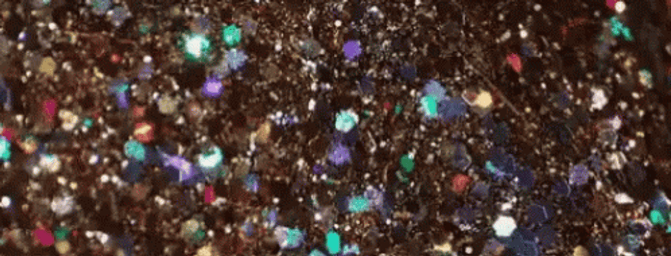 Thank You Glitter Sparkle Raining Confetti GIF