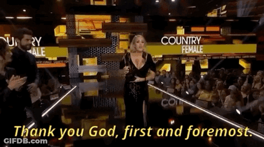 Thank You God First And Foremost GIF