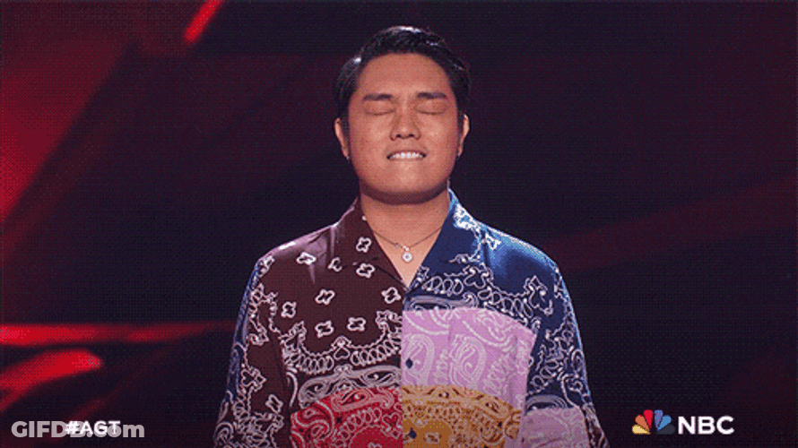 Thank You God Happy Guy Look Up GIF