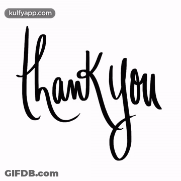 Thank You In Cursive GIF