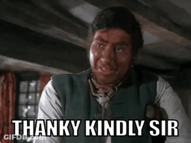 Thank You Kindly Sir GIF