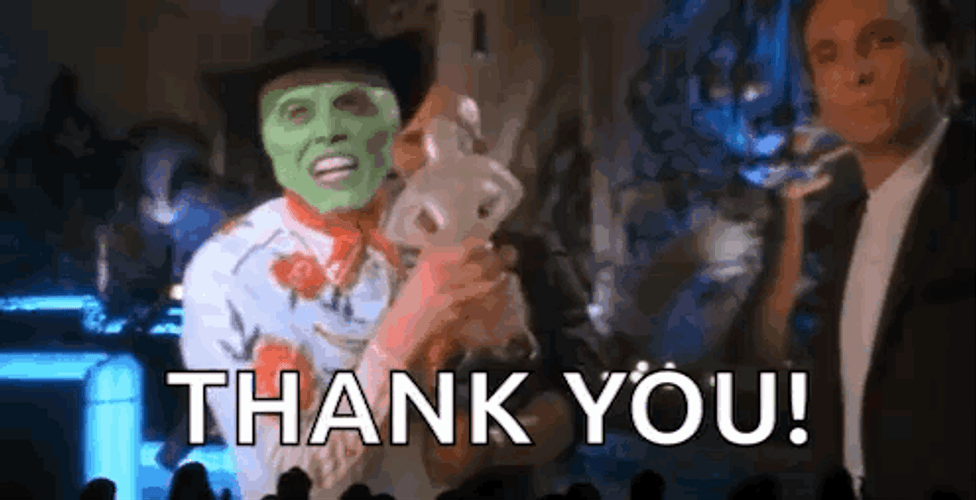 Thank You Moment Of The Mask GIF
