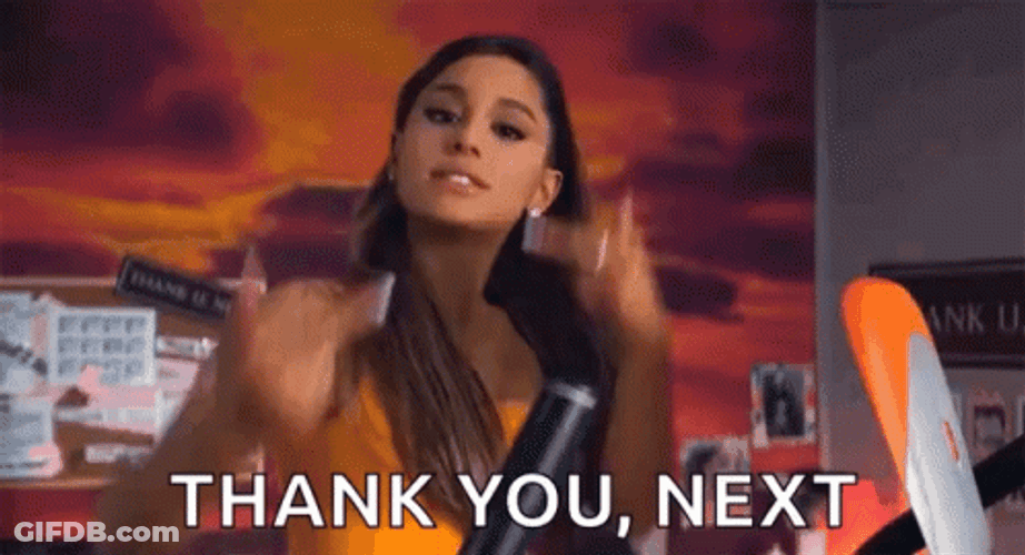 Thank You Next GIF
