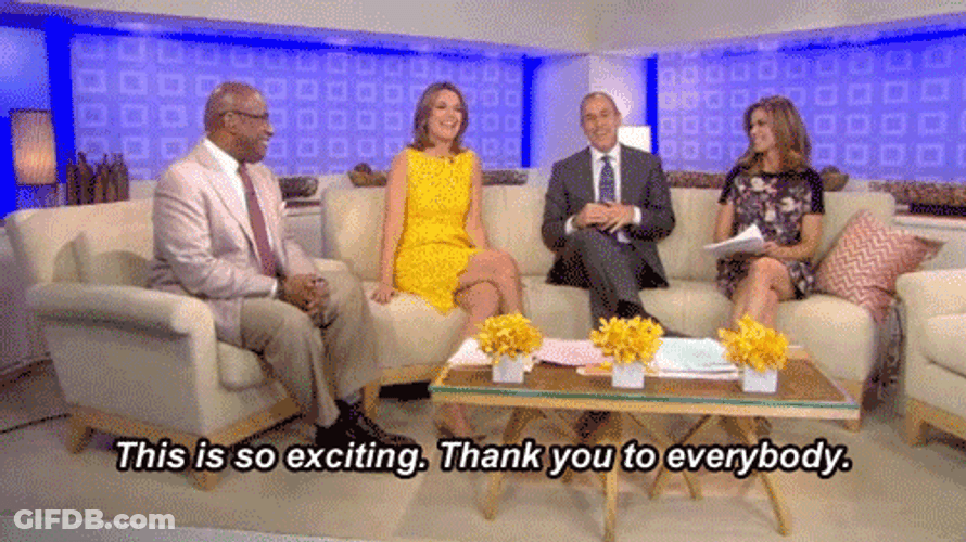 Thank You Office Today Talk Show GIF