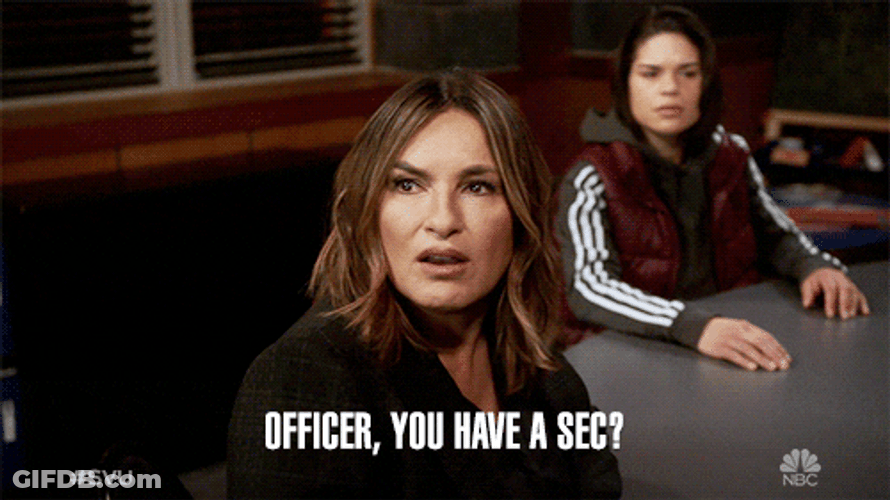 Thank You Officer Have A Sec GIF