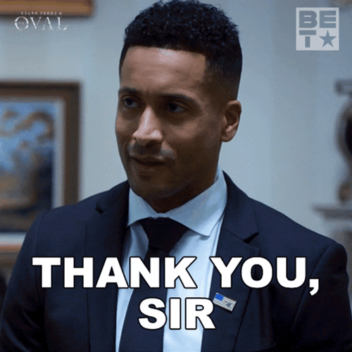 Thank You Sir Alonzo GIF