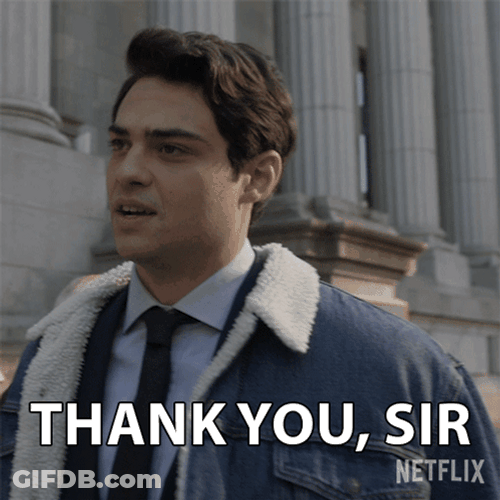 Thank You Sir Netflix Film GIF