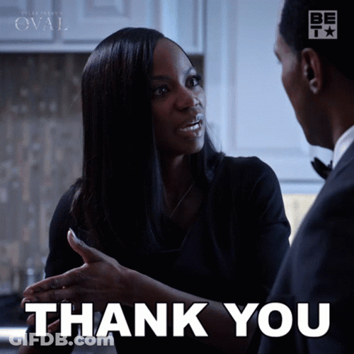 Thank You Sir Thank You Priscilla Owens GIF