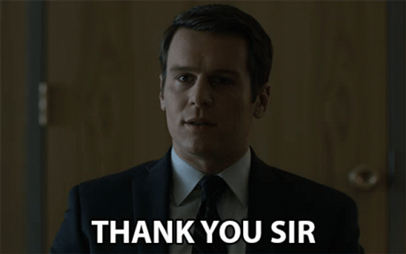 Thank You Sir Thanks GIF
