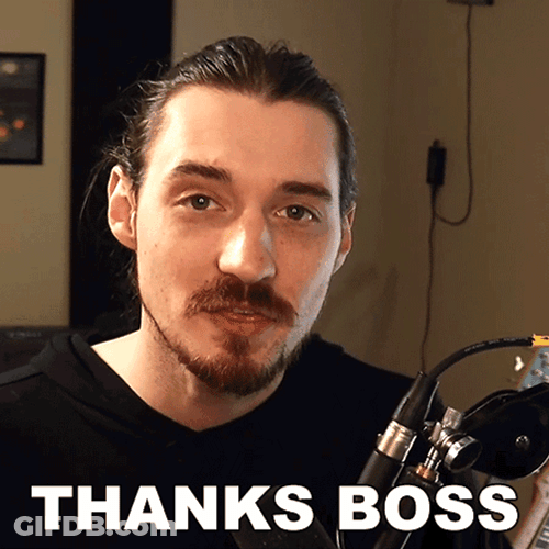 Thank You Sir Thanks Boss GIF