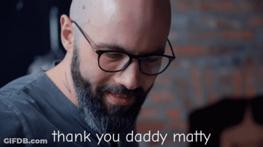 Thank You Sugar Daddy Matty GIF
