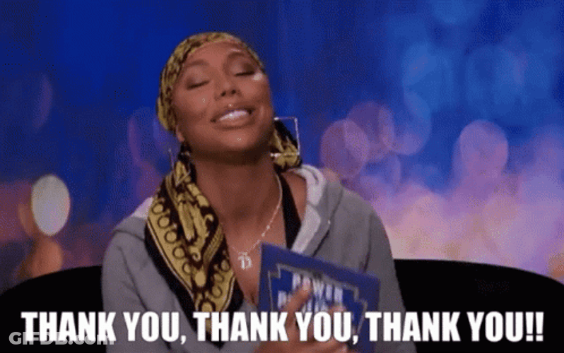Thank You Thank You Tamar Braxton GIF