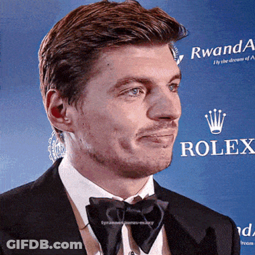 Thank You Very Much Max Verstappen GIF