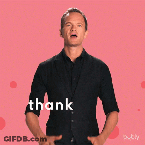 Thank You Very Much GIF