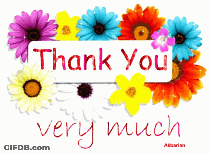 Thank You Very Much GIF