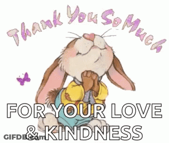 Thankful For Your Love And Kindness GIF