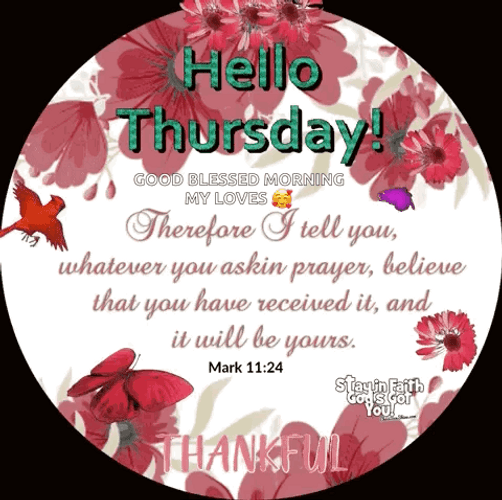 Thankful Thursday Bible Verse GIF