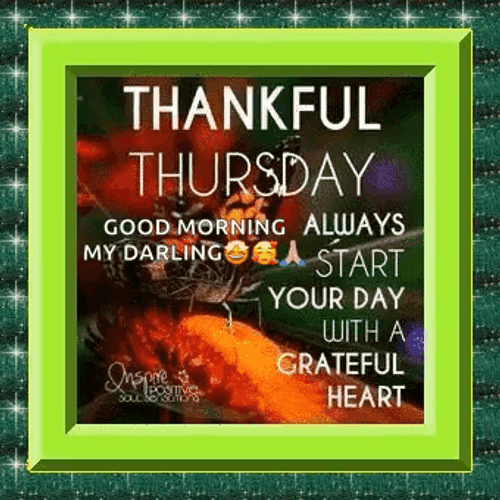 Thankful Thursday Grateful Heart GIF