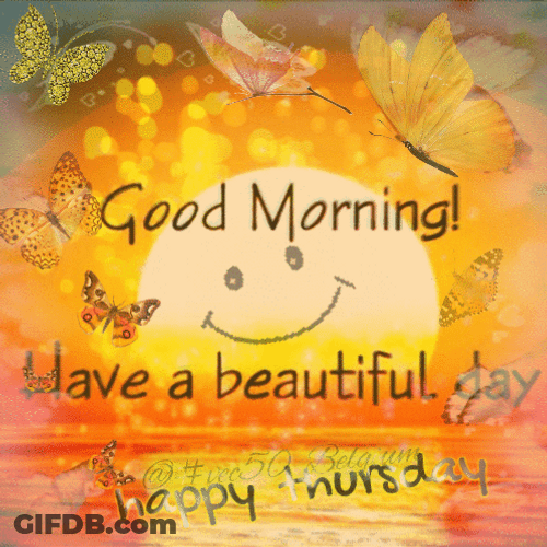 Thankful Thursday Smiling Sun GIF