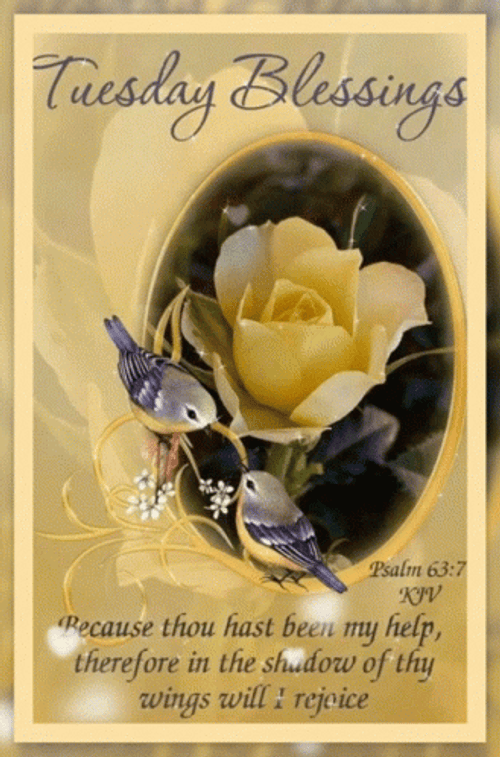 Thankful Tuesday Inspirational Verse GIF