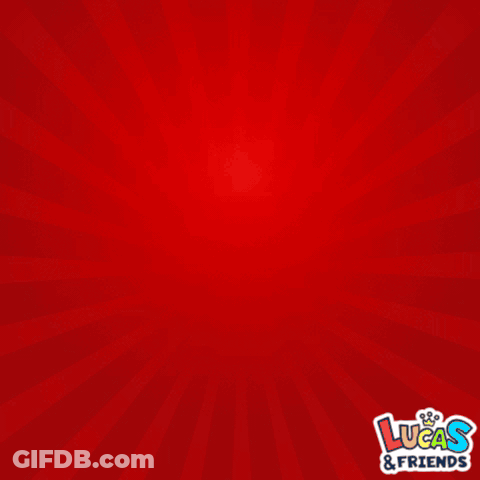 Thanks A Lot Poster On Red Background GIF