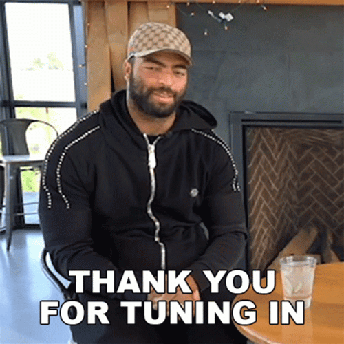 Thanks For Listening And Tuning In GIF