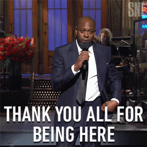 Thanks For Listening Dave Chappelle GIF